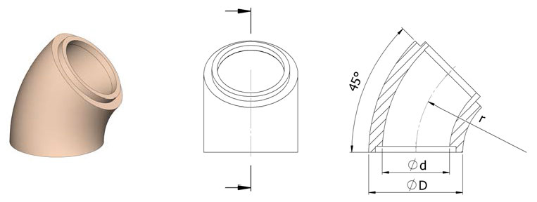 Соединительные колена керамической литниковой системы SEEIF Ceramics